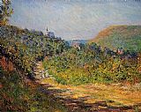 At Les Petit-Dalles by Claude Monet